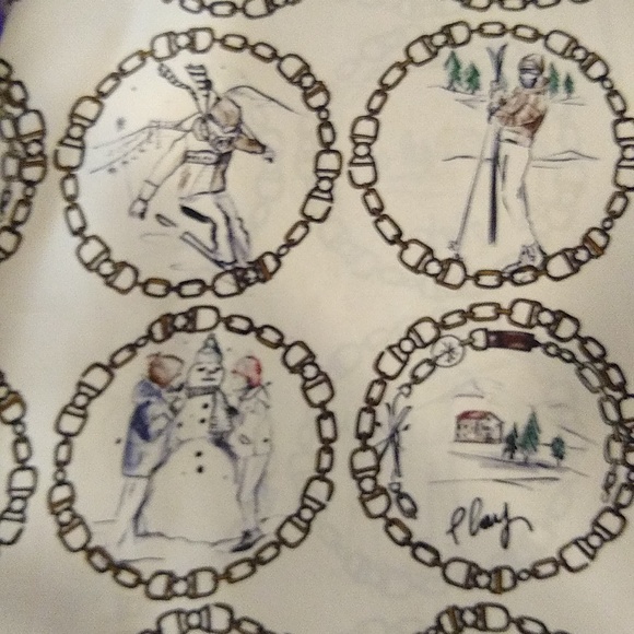 S'MaxMara silk sleeveless vacation print blouse size 4 - Picture 10 of 10